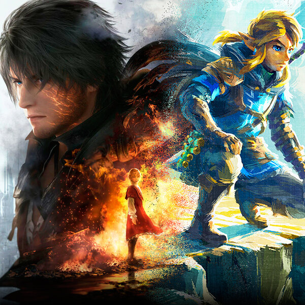 Imagen de Zelda Tears of the Kingdom y Final Fanasy XVI, candidatos a todo