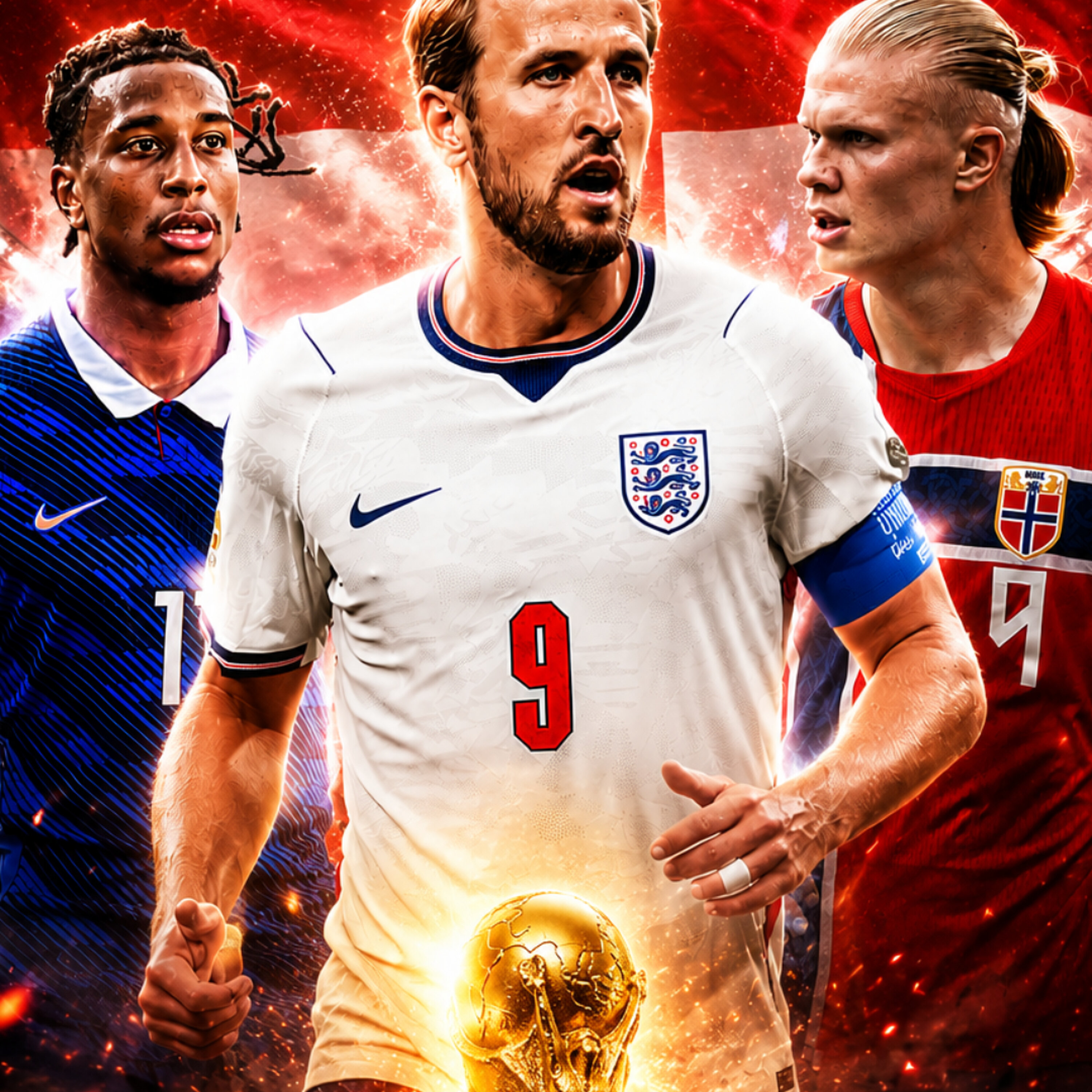 Haaland-Kane-Olise: ¡La delantera imparable que Inglaterra podría tener en el Mundial 2026! | Minuto 116