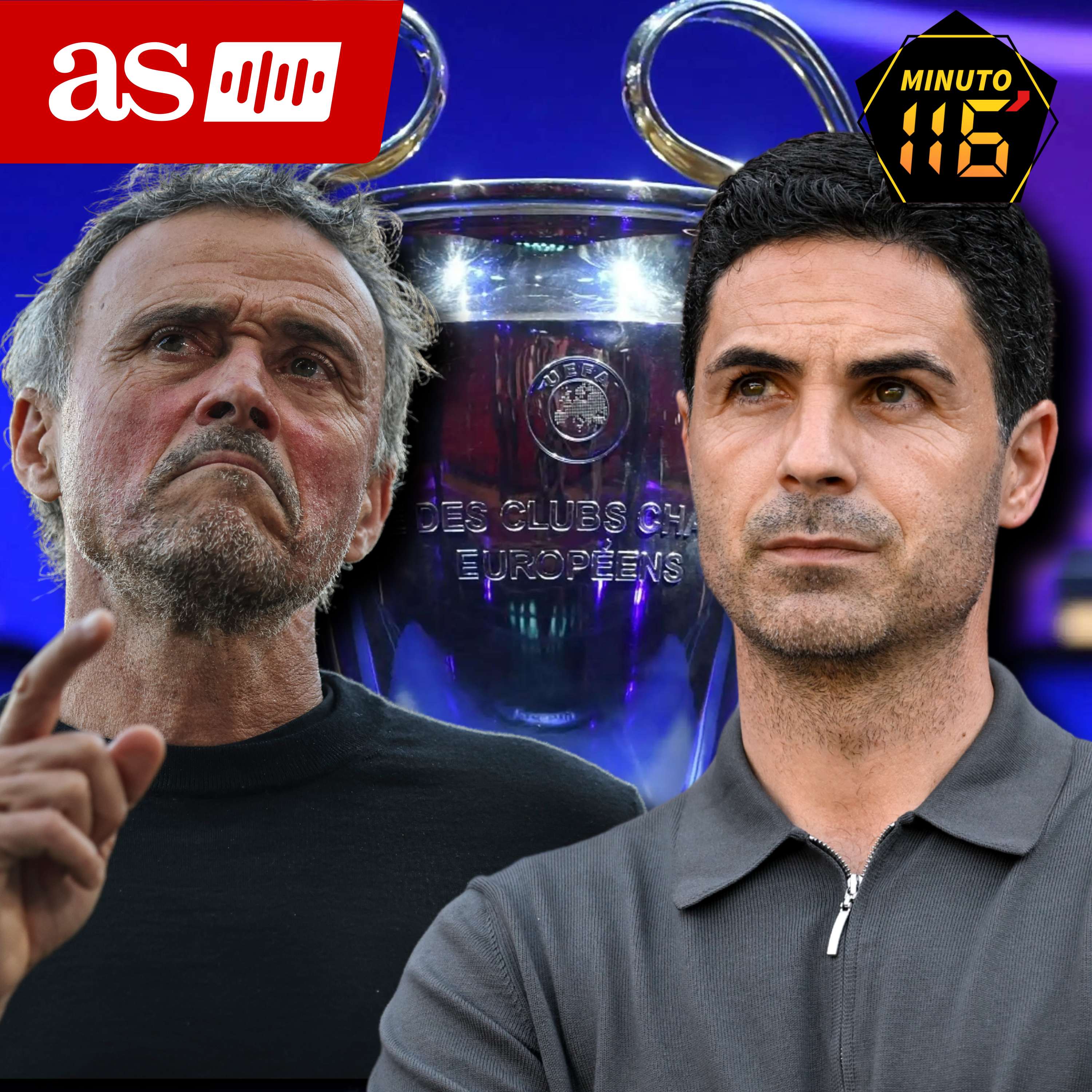 El sueño 'madridista' de Luis Enrique que solo puede Arteta puede negar