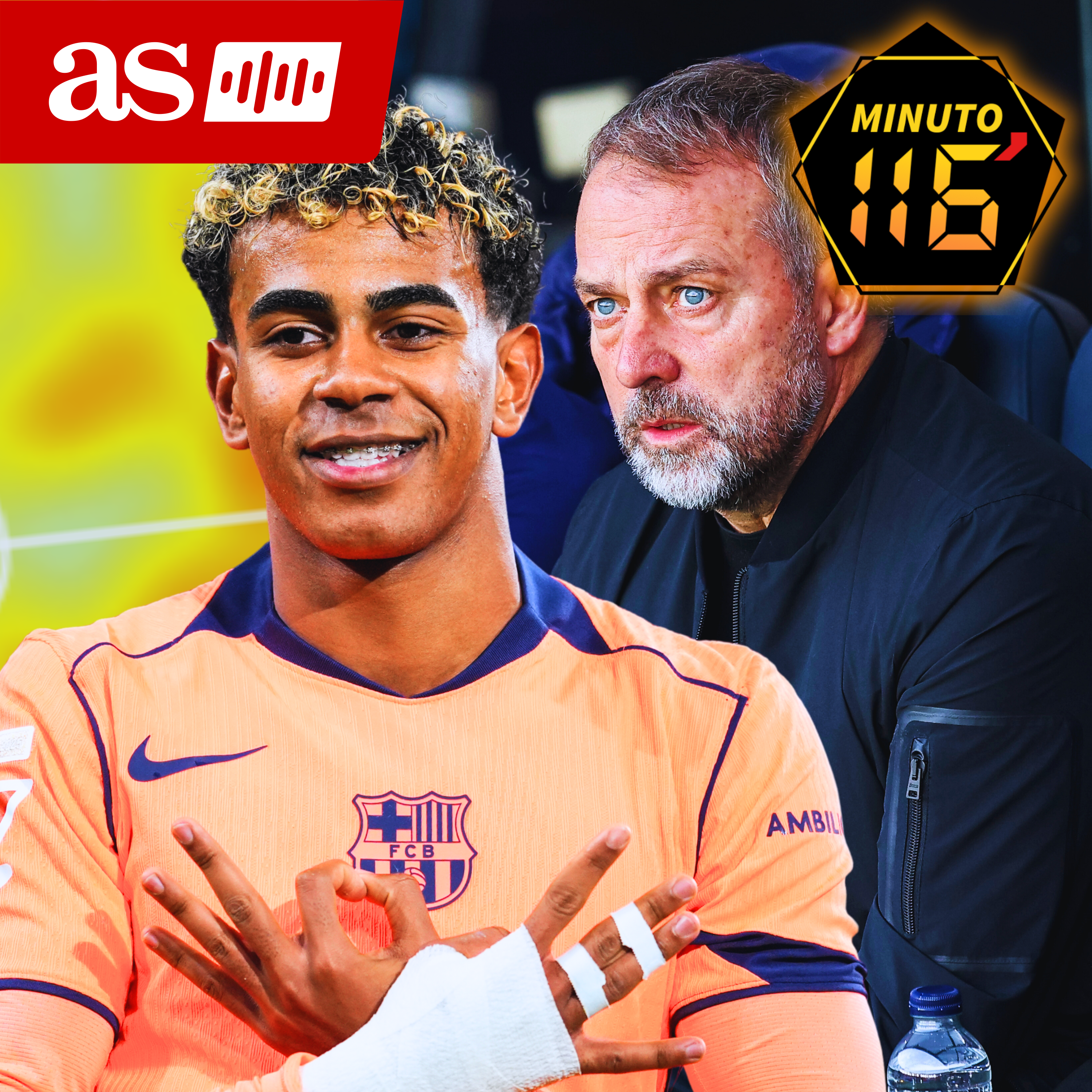 Imagen de El invento de Hansi Flick que puede cambiar la carrera de Lamine Yamal | Minuto 116