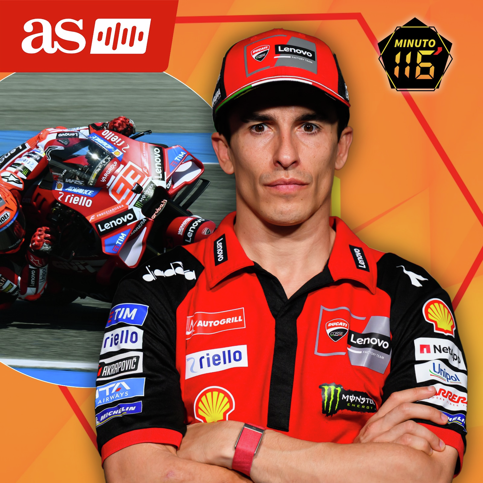 La nueva realidad de Márquez y Ducati | Minuto 116 episode artwork