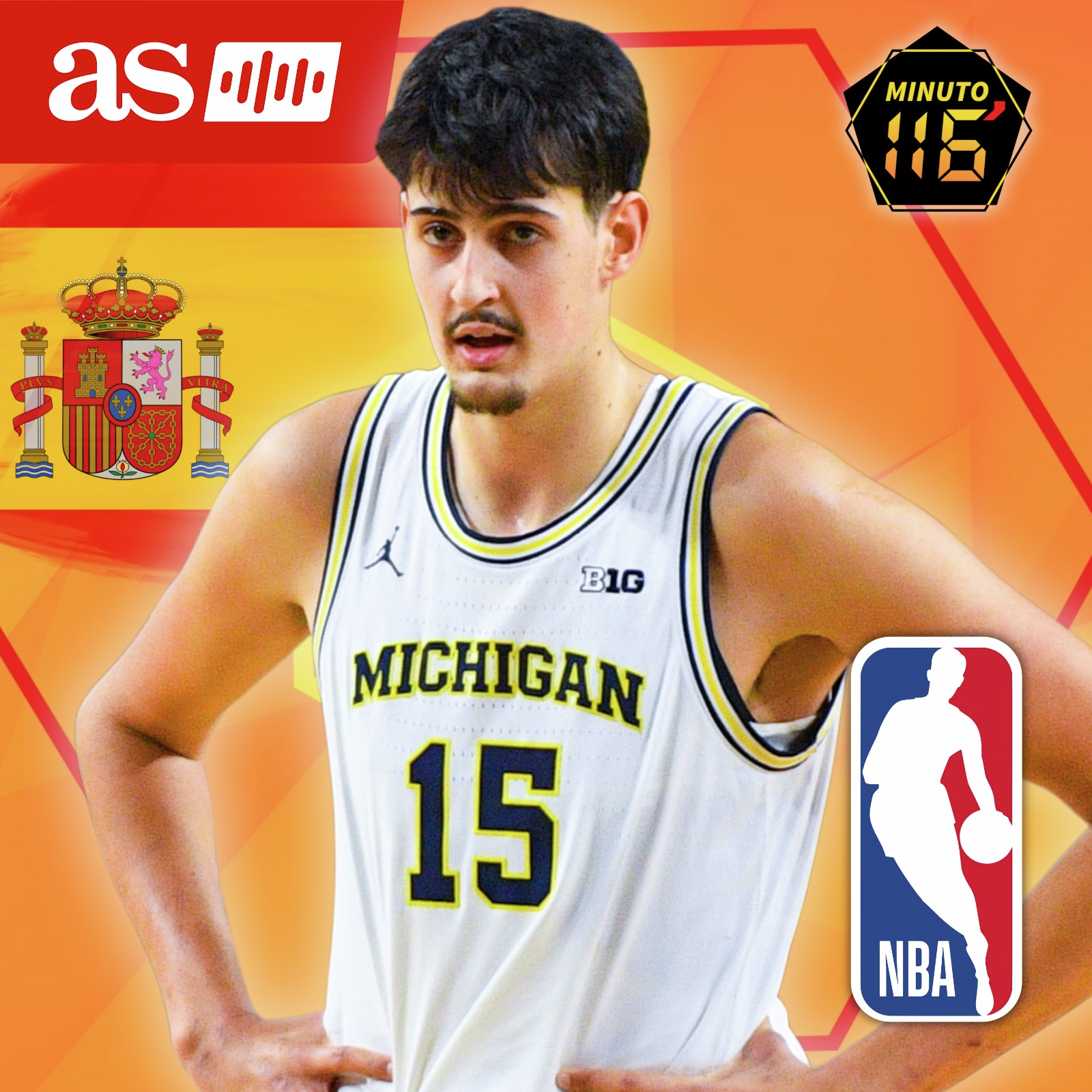 El gigante español de 2'20 que quiere asaltar el draft de la NBA | Minuto 116 episode artwork