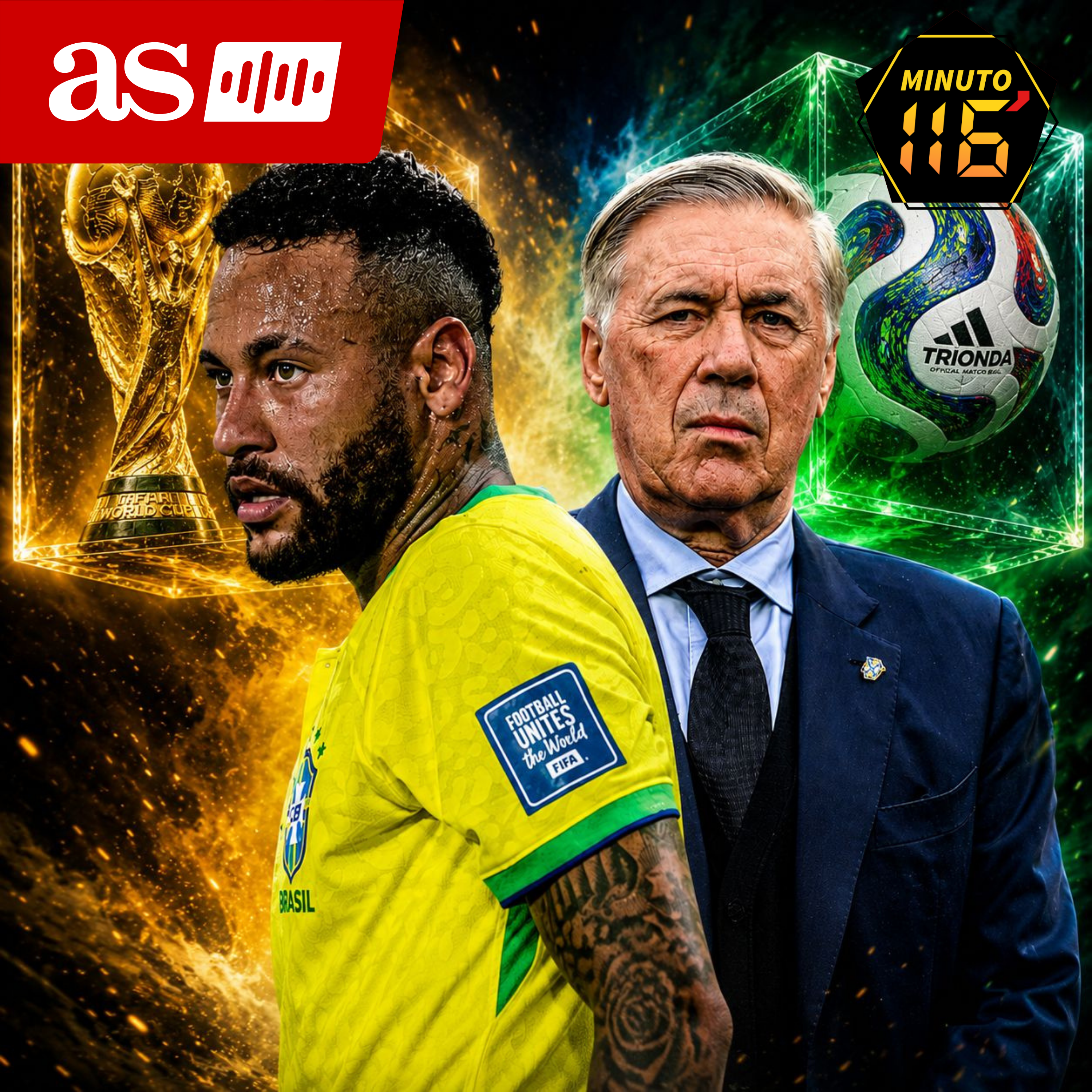 ¿Por qué Brasil y Ancelotti esperan a Neymar a pesar de estar lesionado? episode artwork