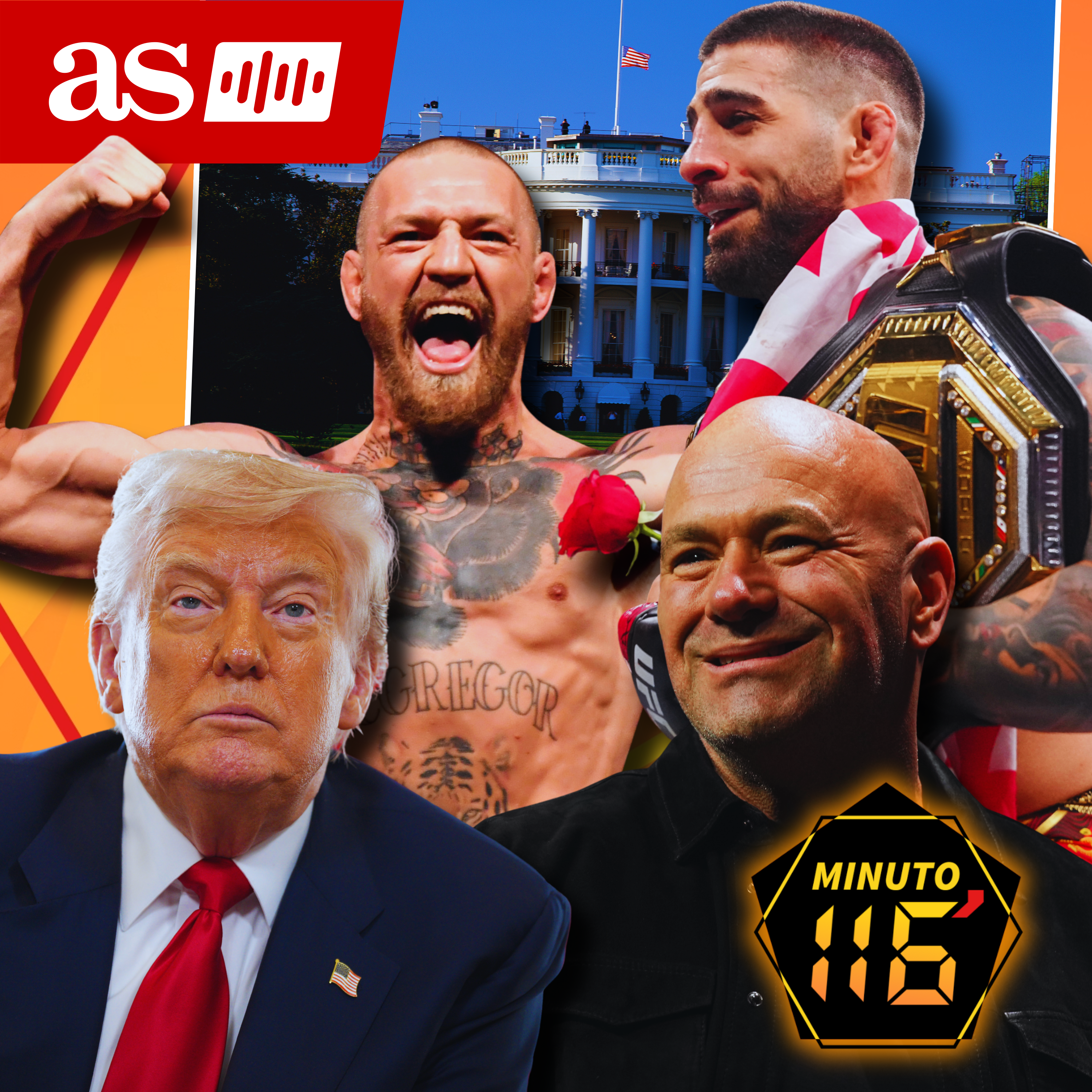 Imagen de UFC Casa Blanca, al detalle: ¿el retorno de McGregor, triple corona de Topuria o el último baile del 'GOAT' Jon Jones? | Minuto 116 #14