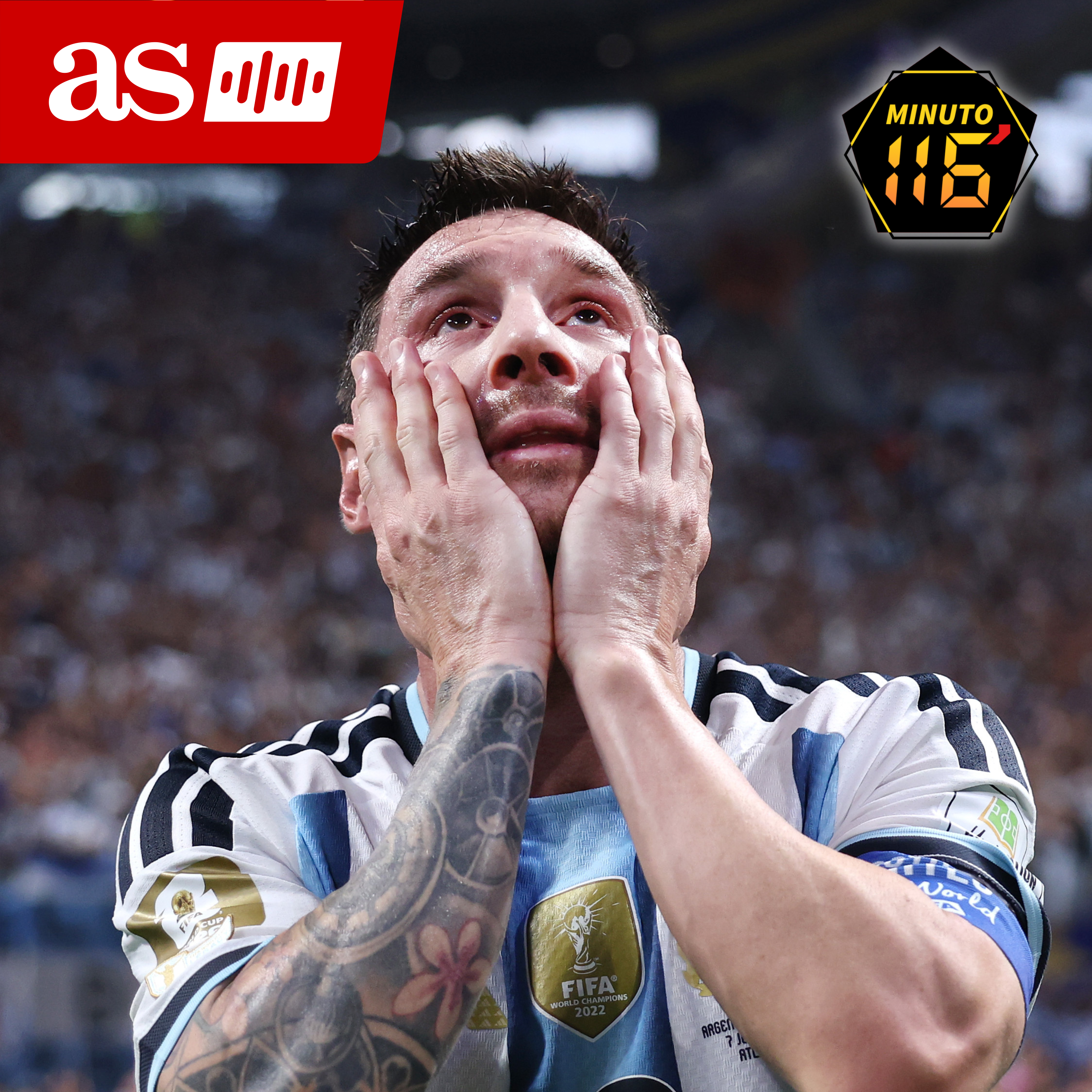 La historia detrás de las lágrimas de Messi ante Egipto