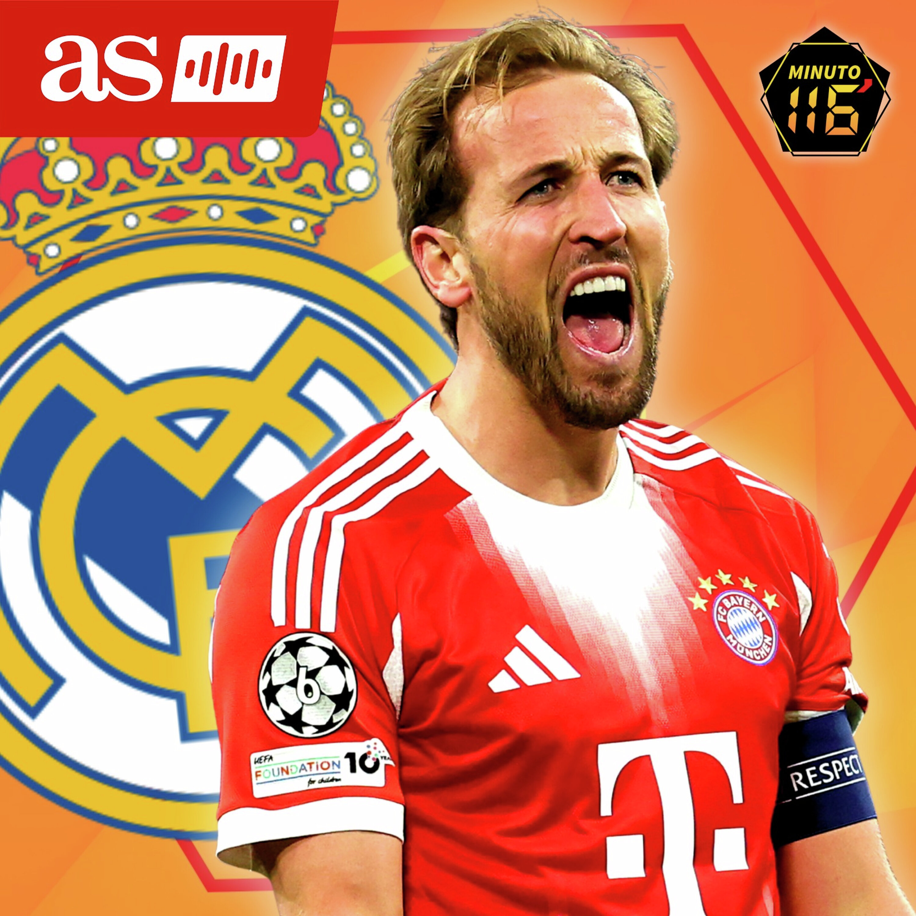 Las dos razones que vetaron el intento de fichaje de Kane por el Real Madrid | Minuto 116 episode artwork