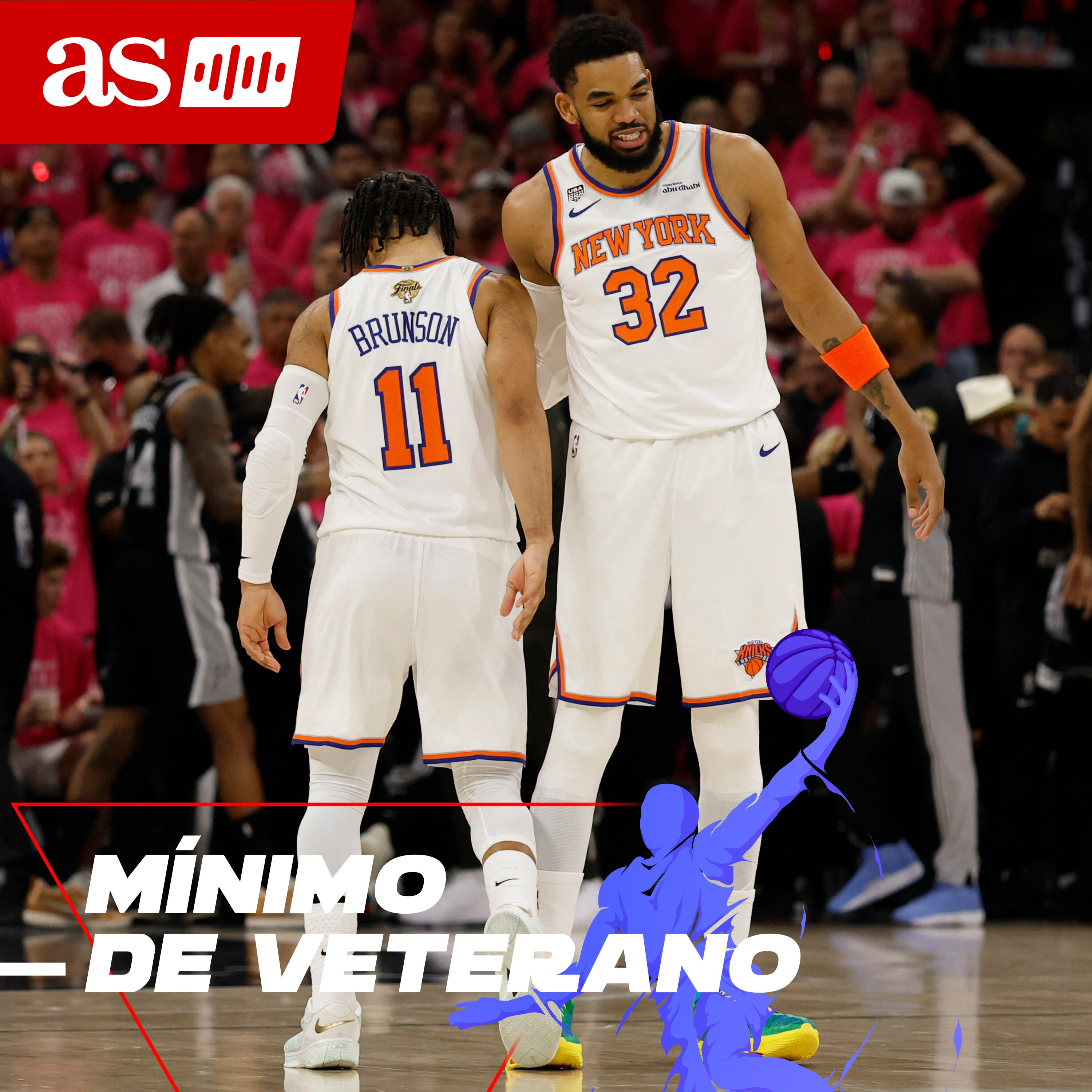 Partido 1 de Las Finales: candidatura firme de Knicks, serias dudas de Spurs | Mínimo de Veterano 5x68 episode artwork