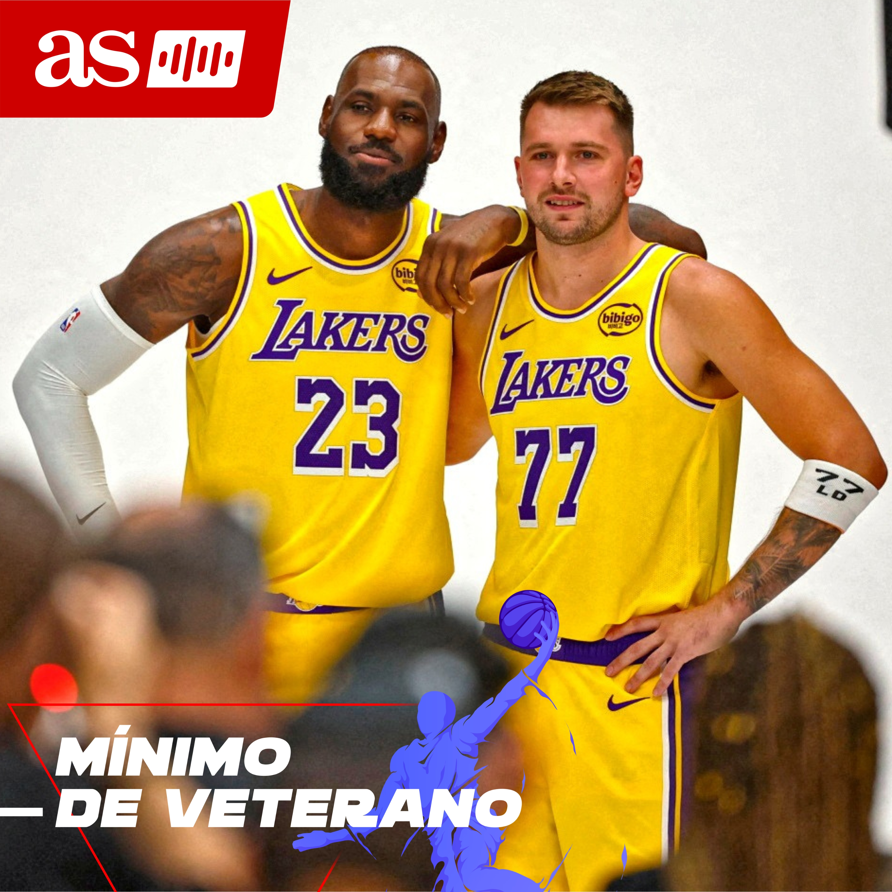 Imagen de Nudos y posibles desenlaces para el primer año de los Lakers de Doncic: ¿Rol de LeBron? ¿Renovación de Reaves? | Mínimo de Veterano 5x04