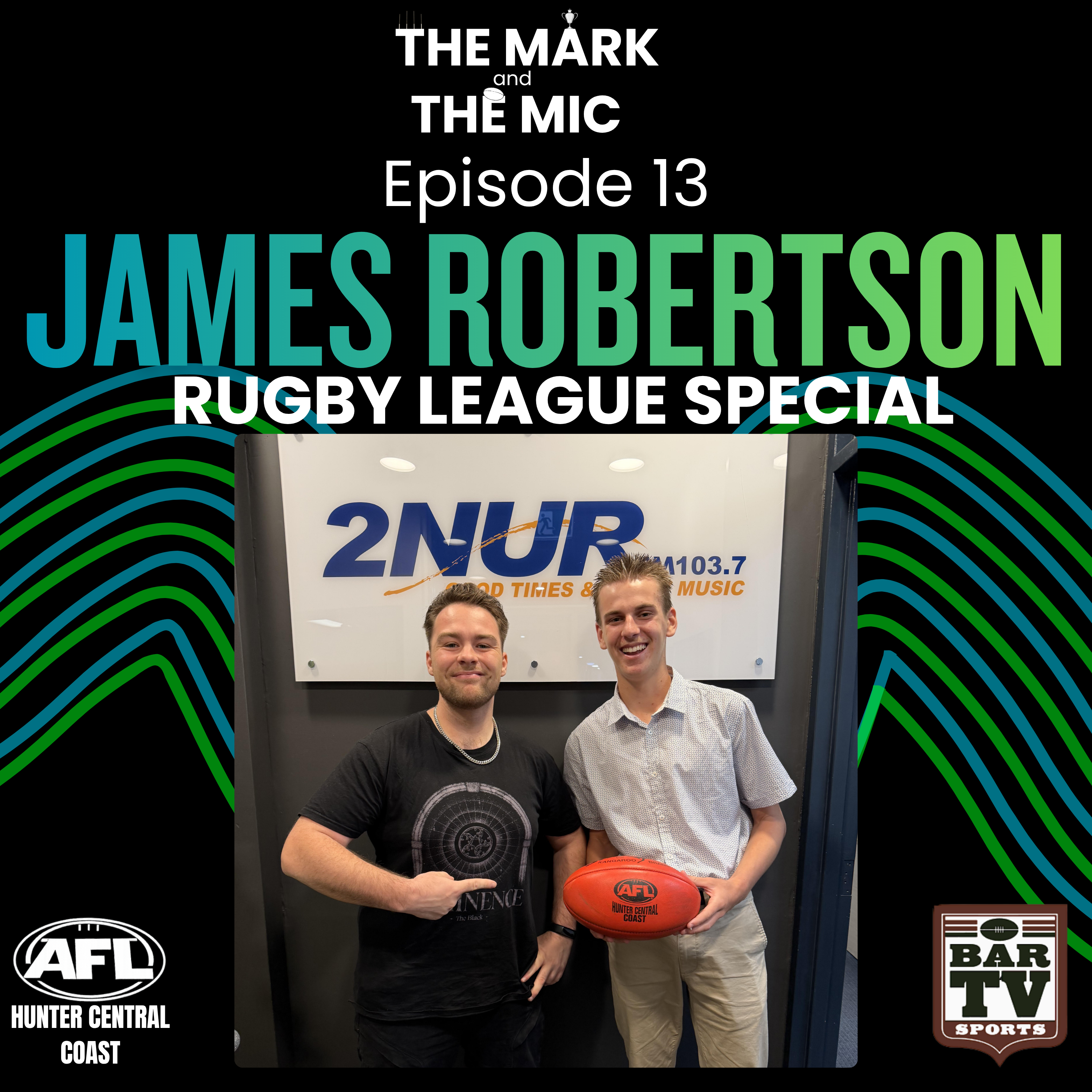 Ep. 13 - James Robertson - Rugby League Special 