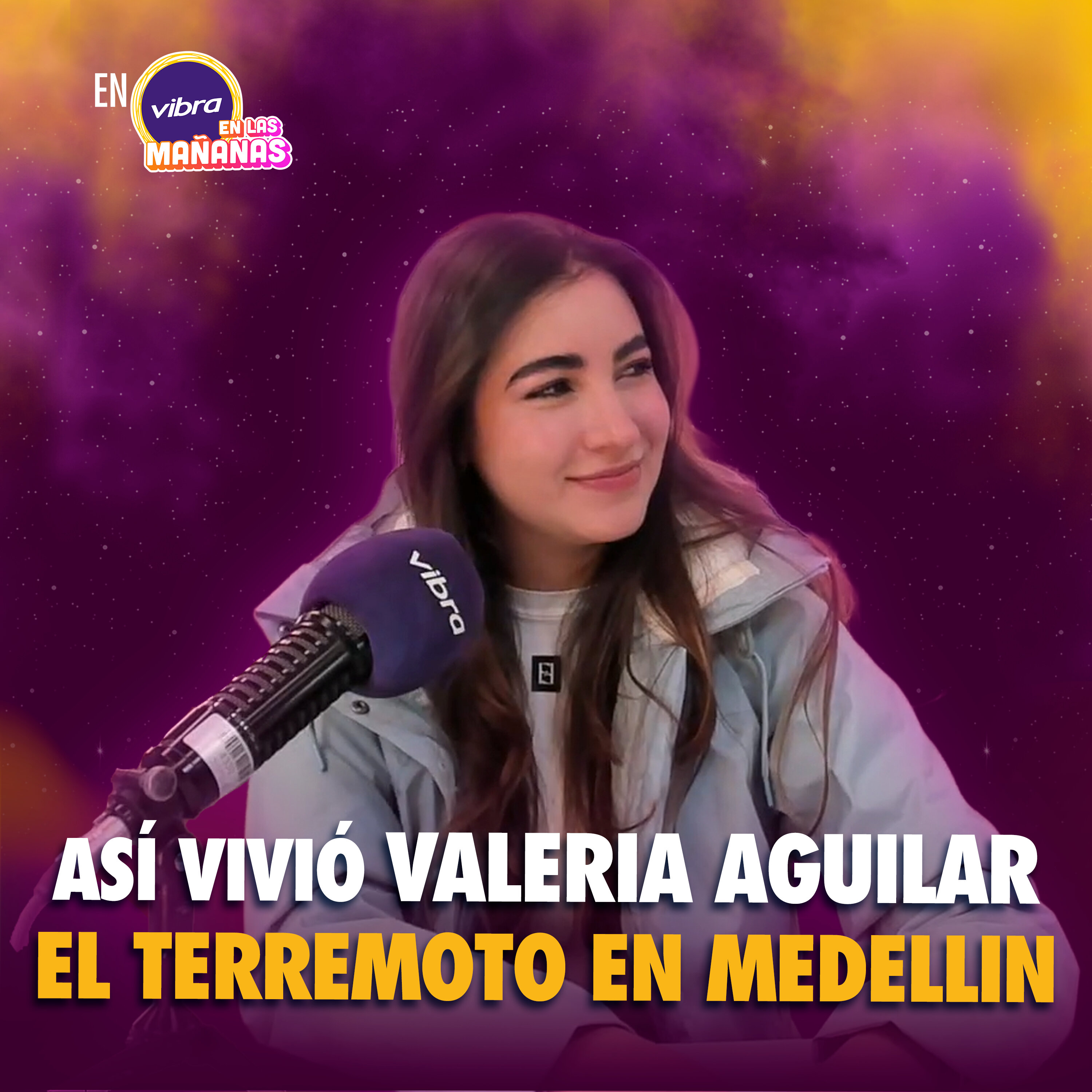 Valeria Aguilar en Vibra en las mañanas: MasterChef, improvisación y mucho más