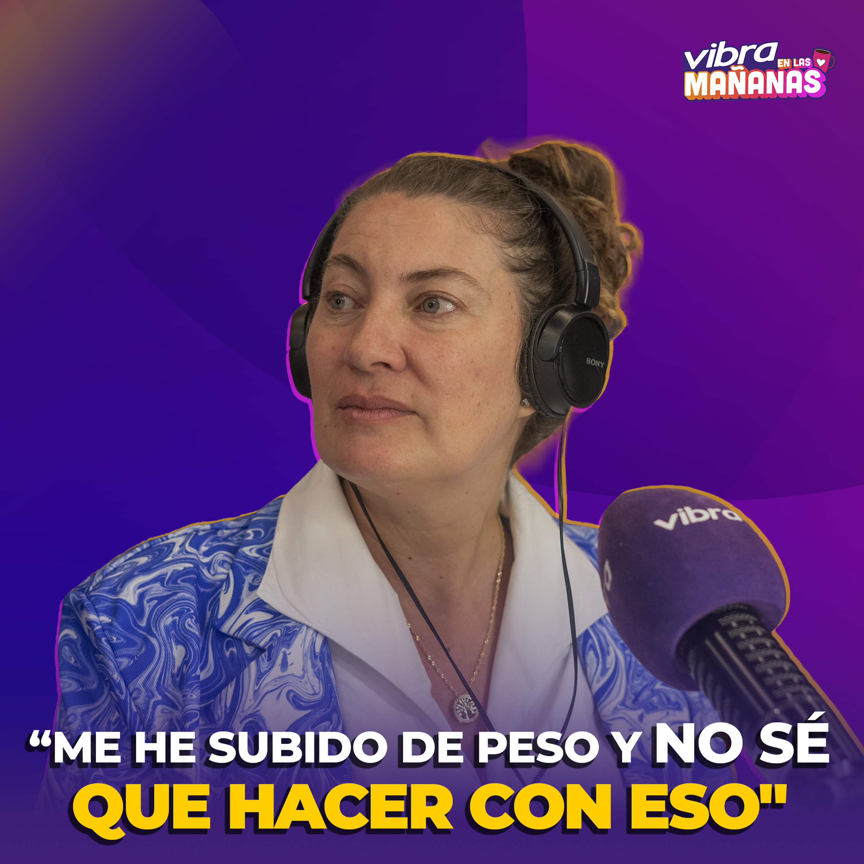 Adriana Arango habla del aumento de peso que vivió con la menopausia