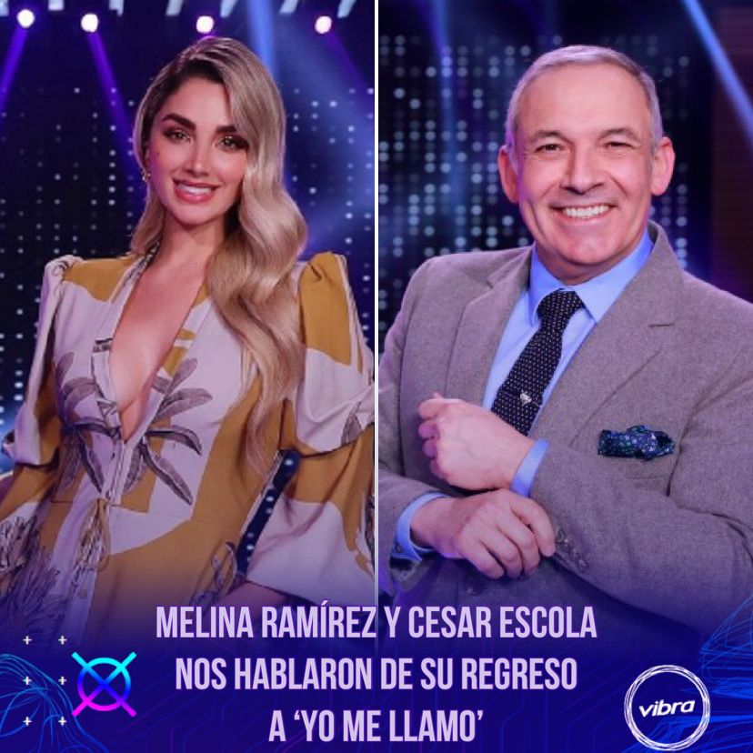 Melina Ramírez y César Escola en Vibra en las mañanas episode artwork