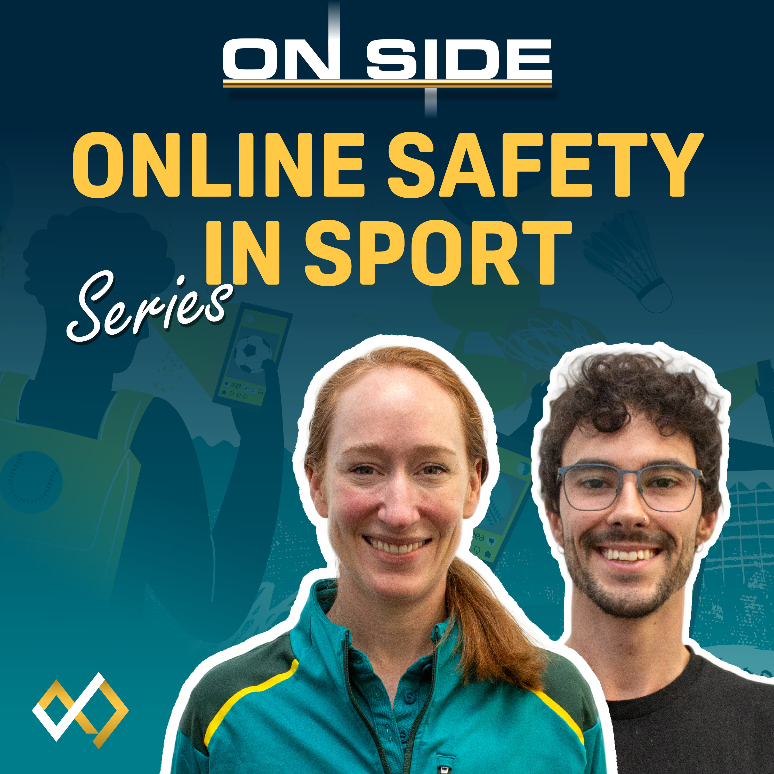 The human impact of online harm ft. Sarah Cook OLY and Campbell Harrison OLY | Online Safety in Sport Series episode artwork