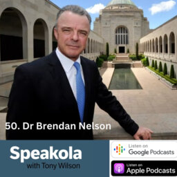 'Men, you have ten minutes to live' — Dr Brendan Nelson's speech at a Soldier On charity gala, Canberra 2014 (witnessed by cohost Lehmo)