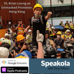 The Unmasked Protestor ─ Brian Leung's speech at storming of Legislative Council, Hong Kong, July 2019