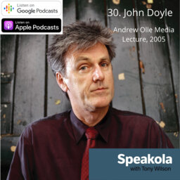 Shock, awe and disbelief — John Doyle's Andrew Olle Media Lecture, Sydney 2005