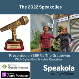 Best speeches of 2022 - Tony presents 'The Speakolies' on Triple R's The Grapevine
