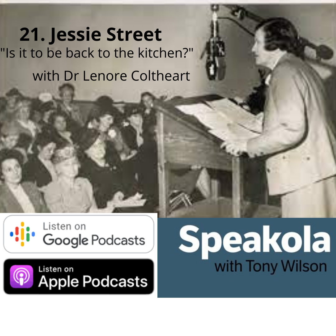 Is it to be back to the kitchen? —Lenore Coltheart on Australian feminist Jessie Street's broadcast of 1944