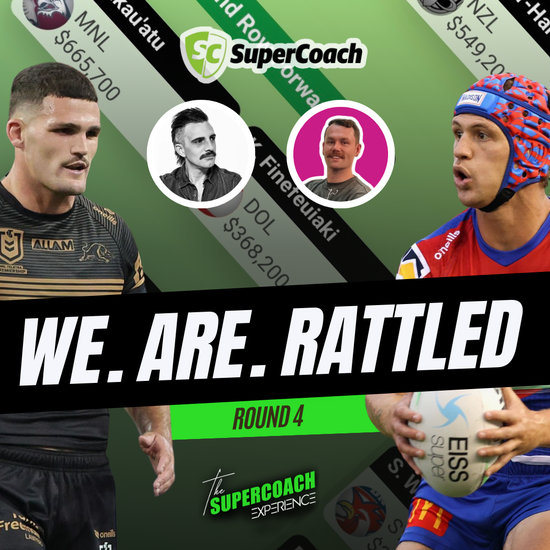 NRL SuperCoach 2025: WE. ARE. RATTLED. (ROUND 4) [TEAM LIST TUESDAY] episode artwork