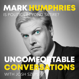 "Is Politics Beyond Satire?" with Mark Humphries