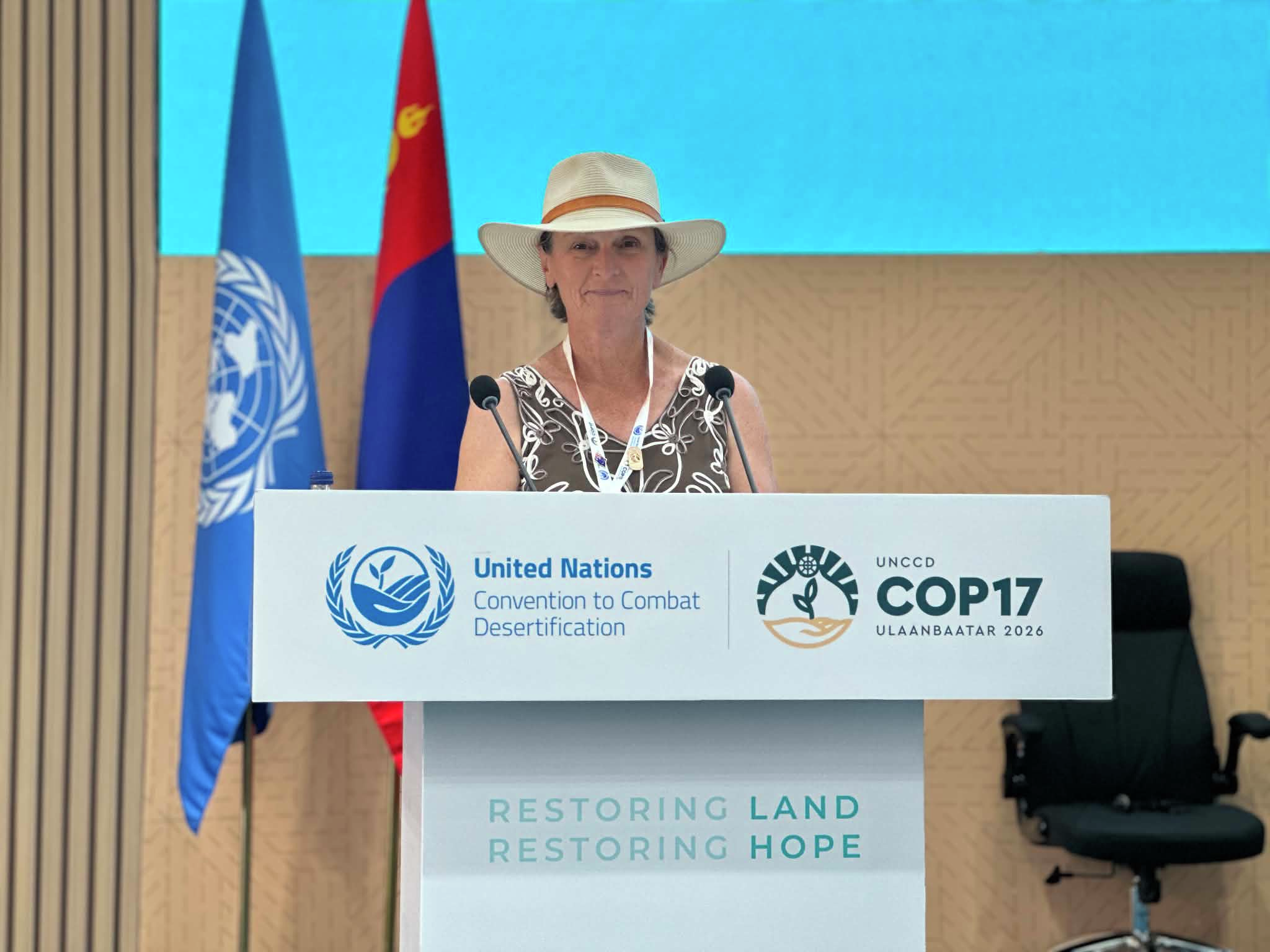Debbie Dowden - From Challa Station to the United Nations