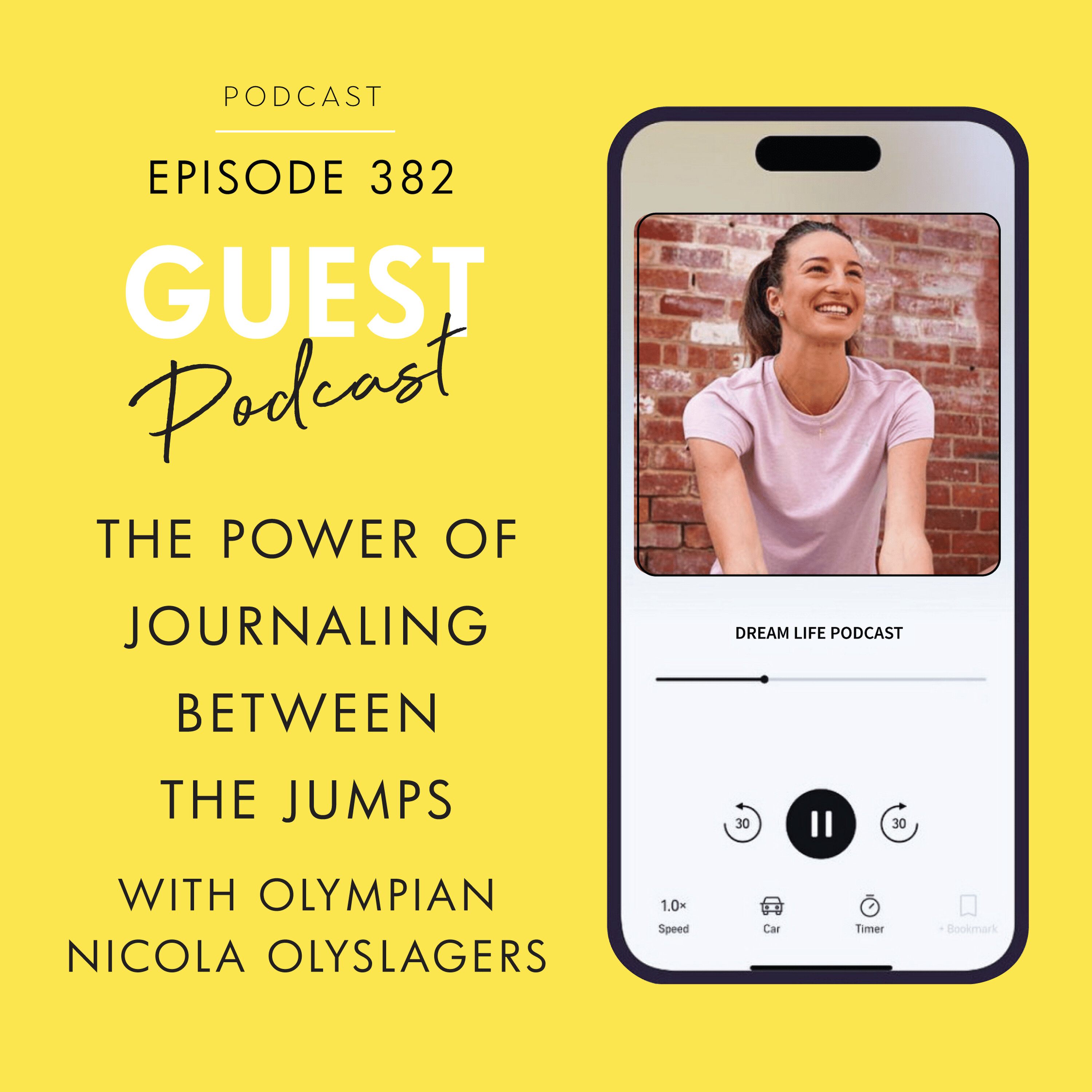 #382 - THE POWER OF JOURNALING BETWEEN THE JUMPS with Olympian Nicola Olyslagers