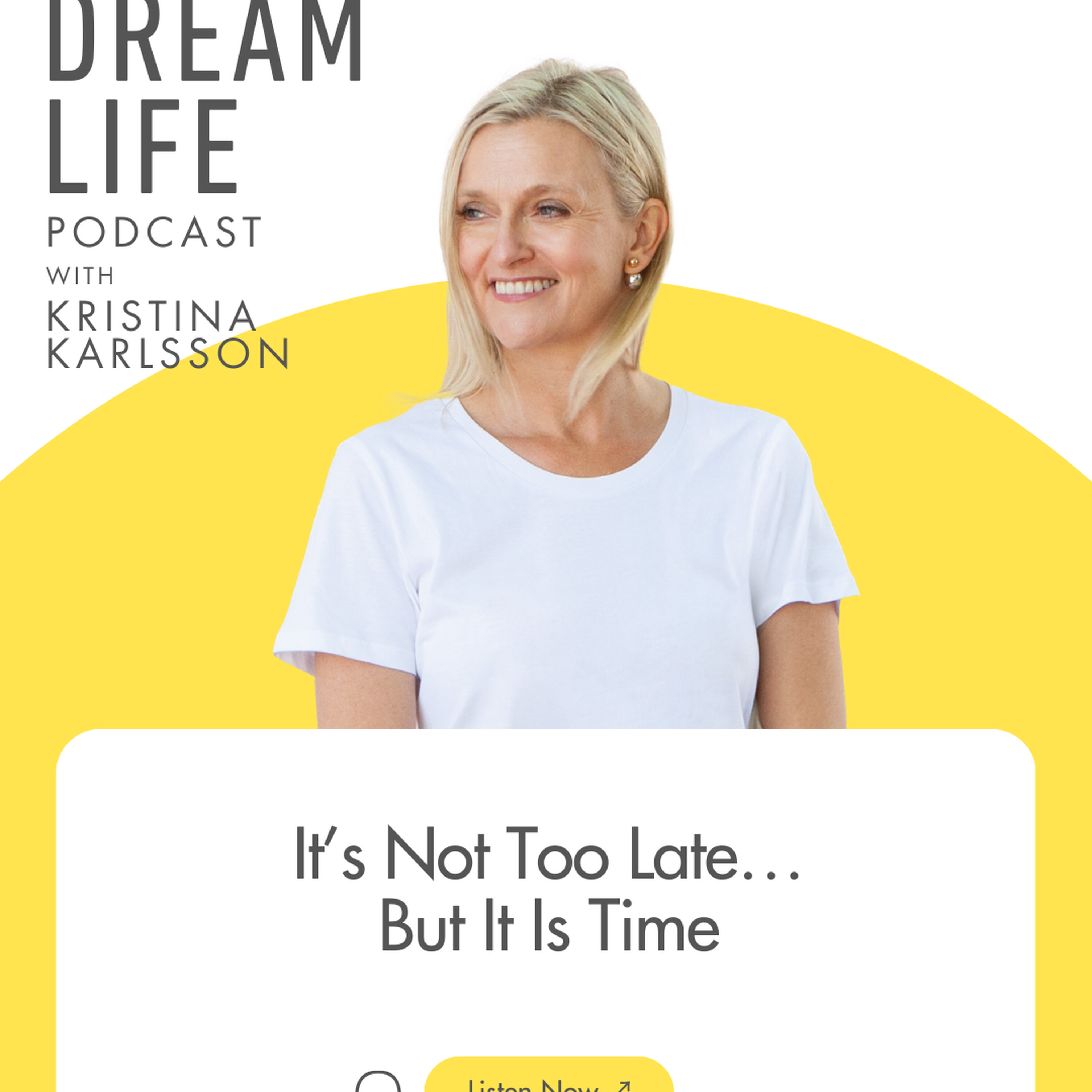 #446 - It’s Not Too Late… But It Is Time episode artwork