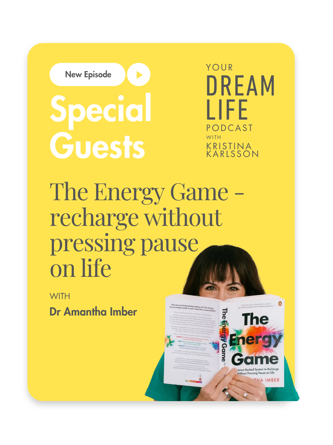 #478 - The Energy Game with Amantha Imber episode artwork