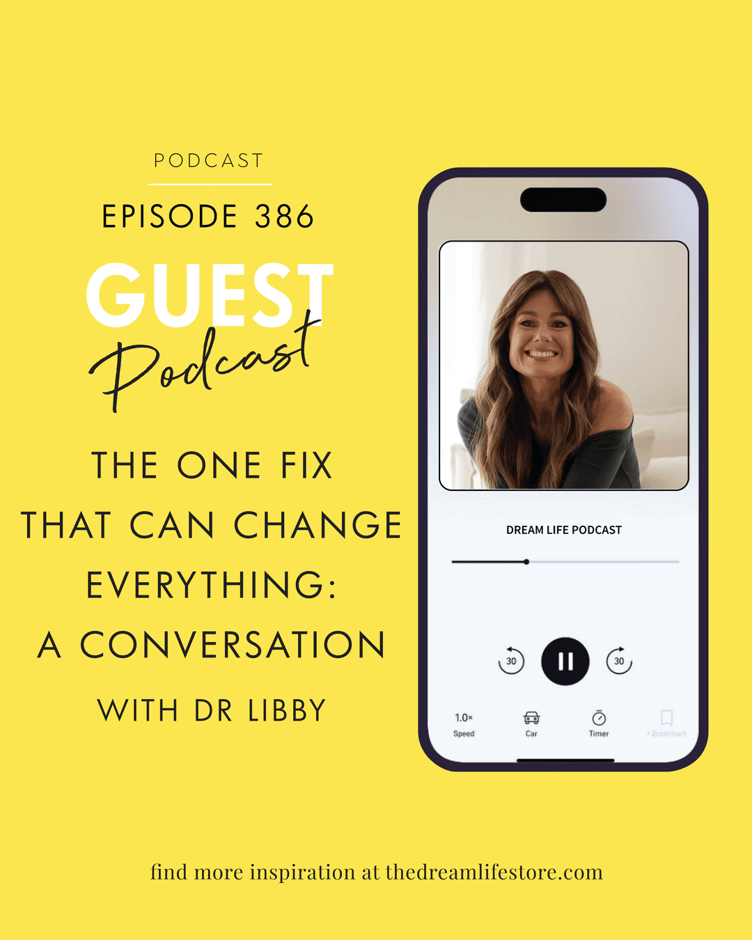 #386 - THE ONE FIX THAT CAN CHANGE EVERYTHING, with Dr Libby