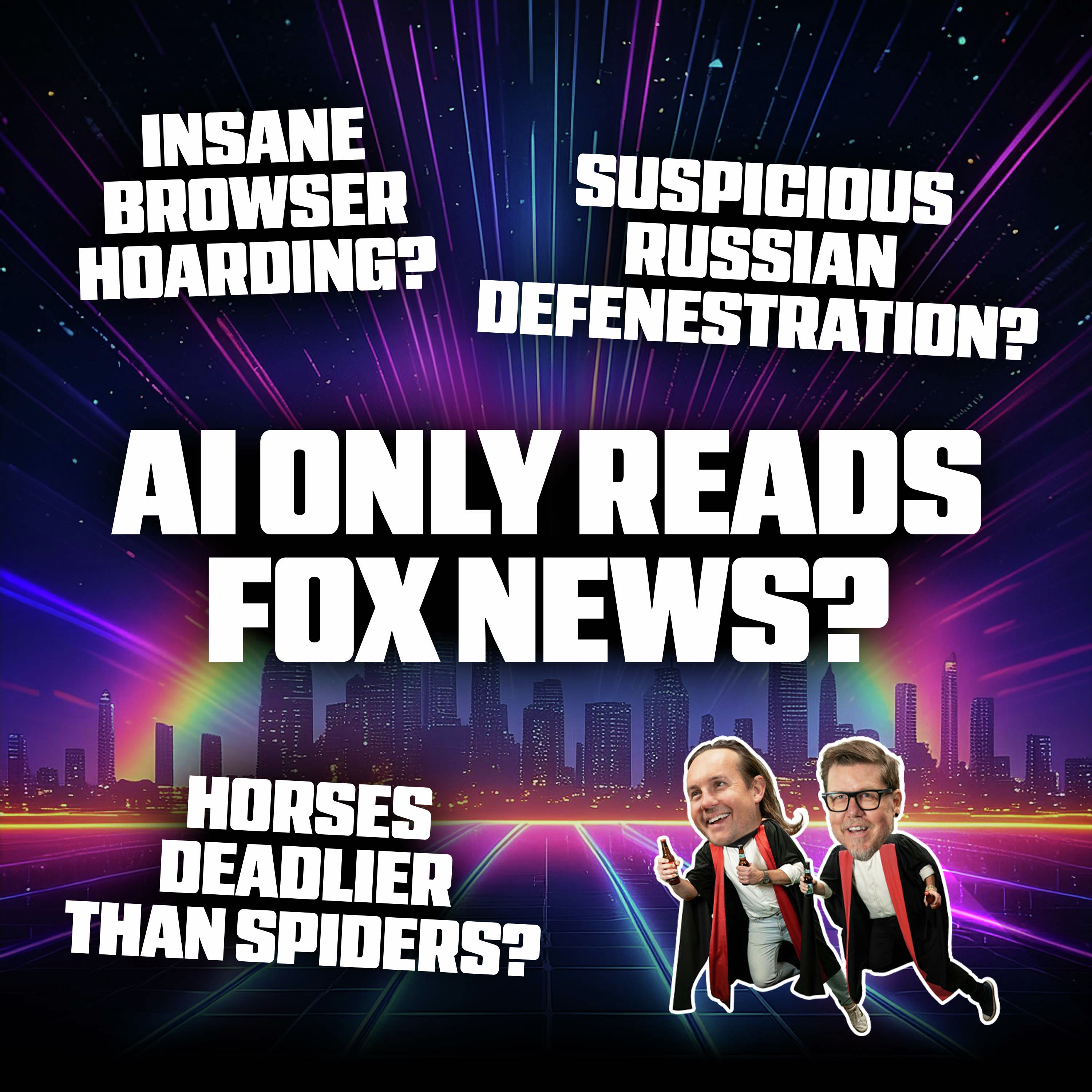 AI Only Reads Fox News, Insane Browser Hoarding, and Suspicious Russian Defenestration