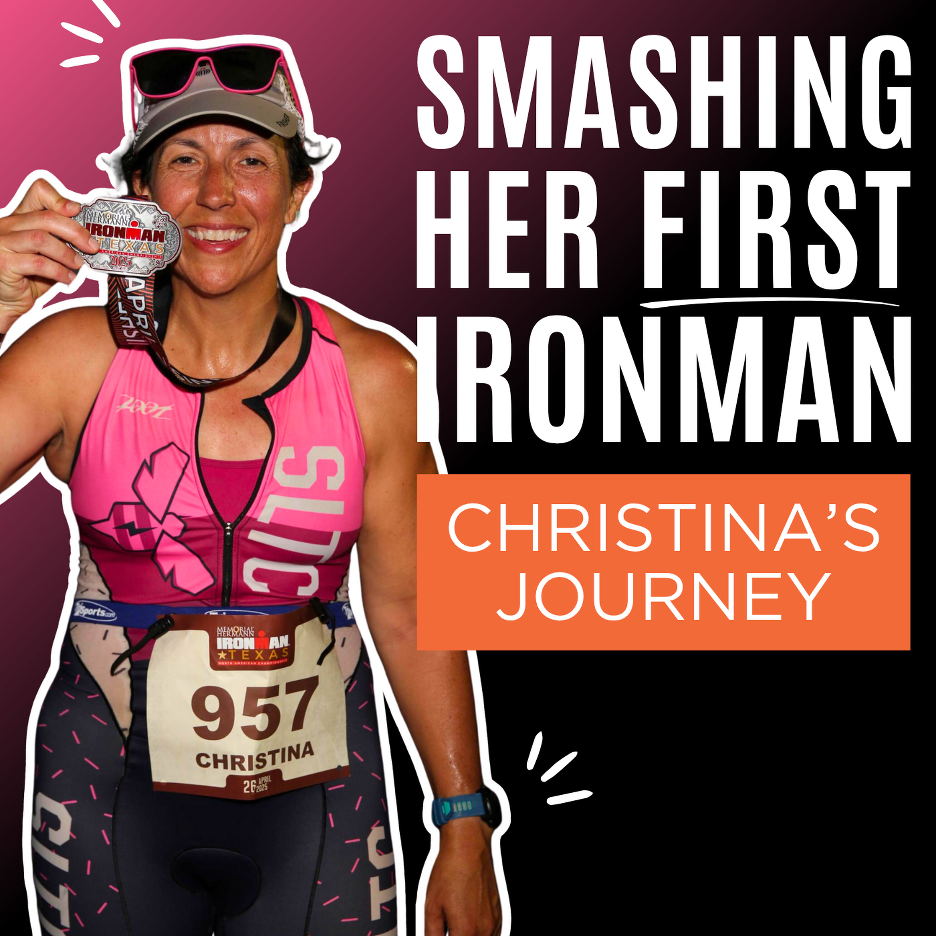 Smashing Her First Ironman: Christina's Journey to the Finish Line Smashing Her First Ironman: Christina's Journey to the Finish Line