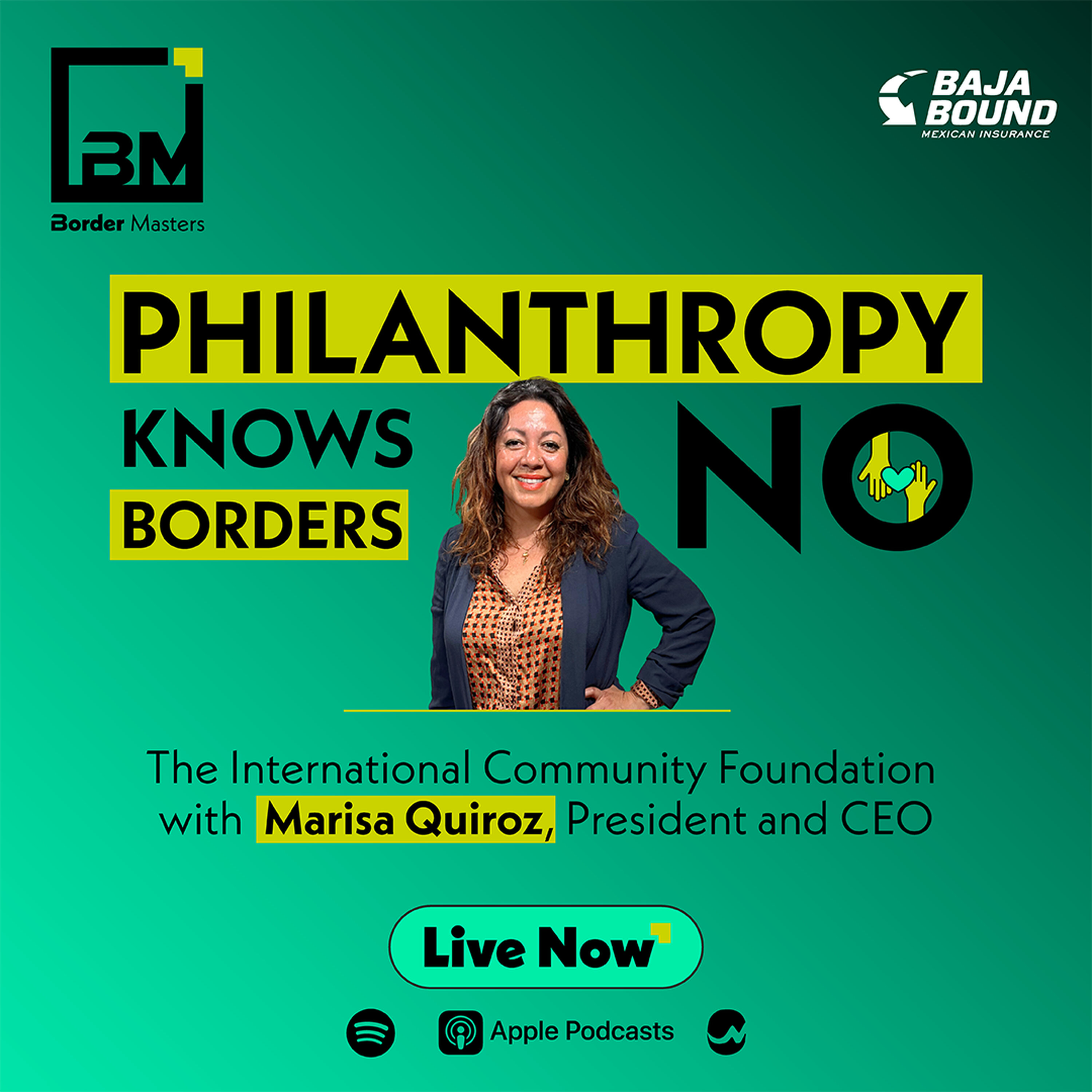 Philanthropy Knows No Borders: The International Community Foundation with Marisa Quiroz
