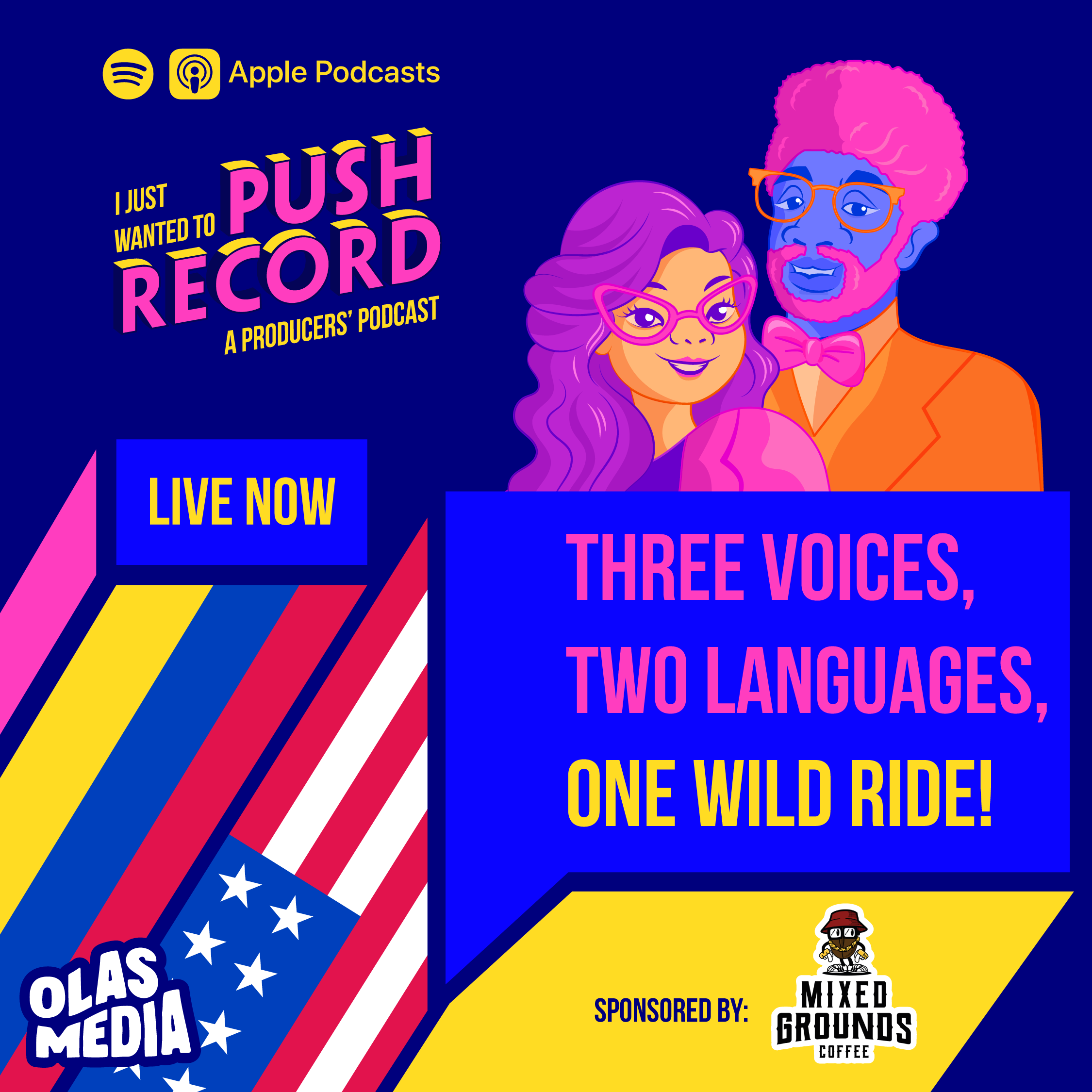 Three Voices, Two Languages, One Wild Ride!