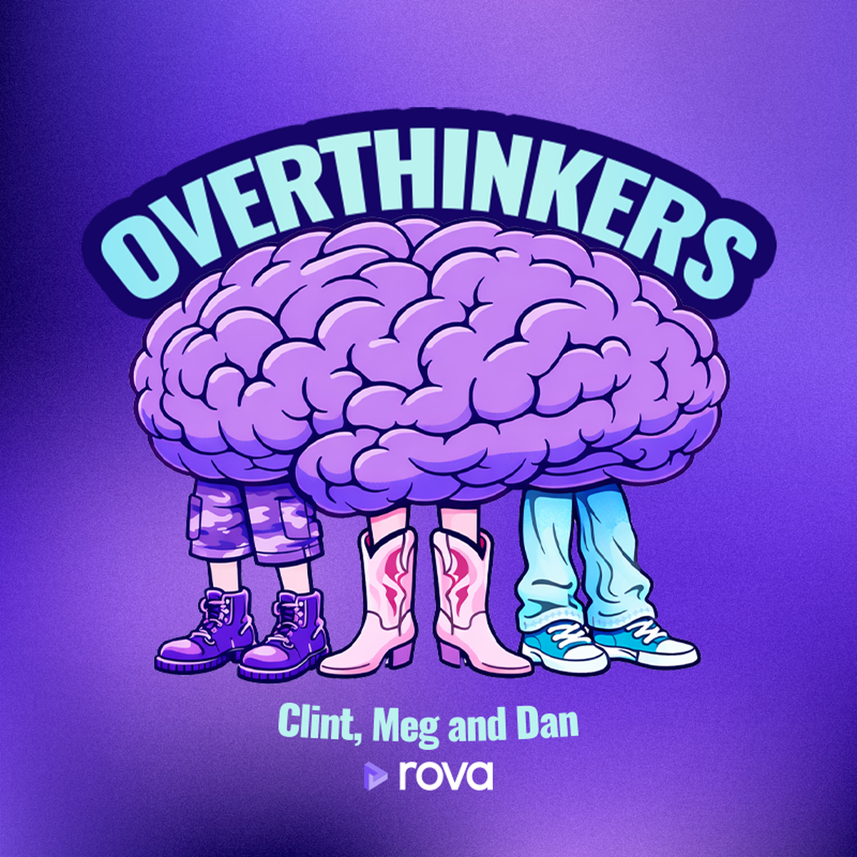 OVERTHINKERS desert islands episode artwork