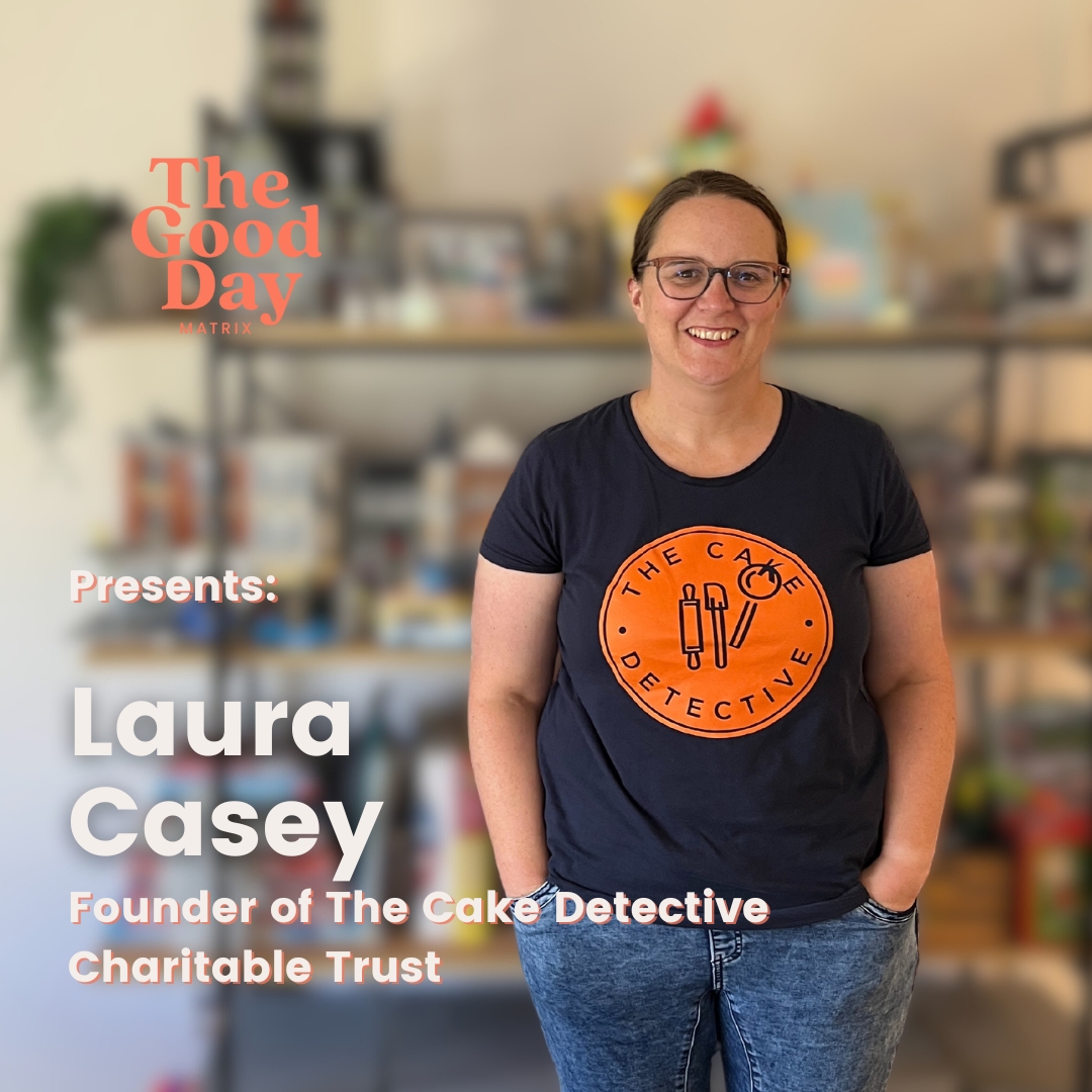 Laura Casey: Founding a charity and a slice of wellbeing episode artwork