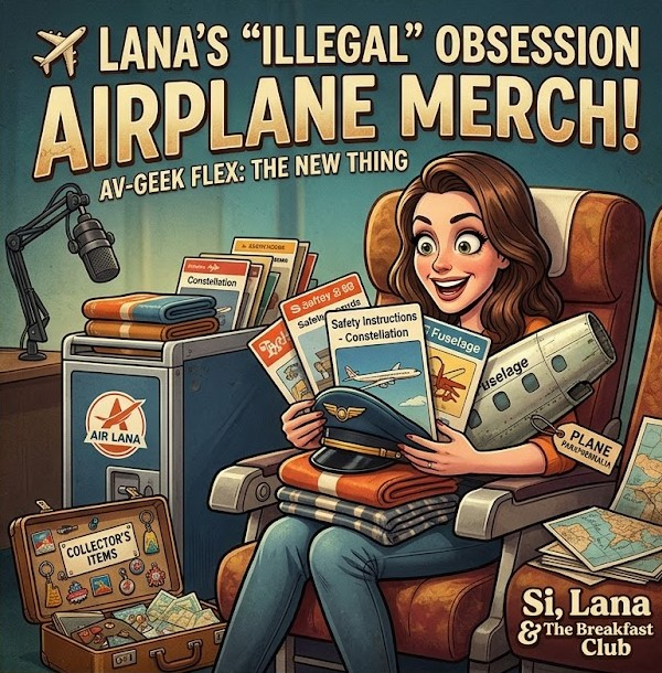 ✈️ Lana's "Illegal" Obsession With Airplane Merch! episode artwork
