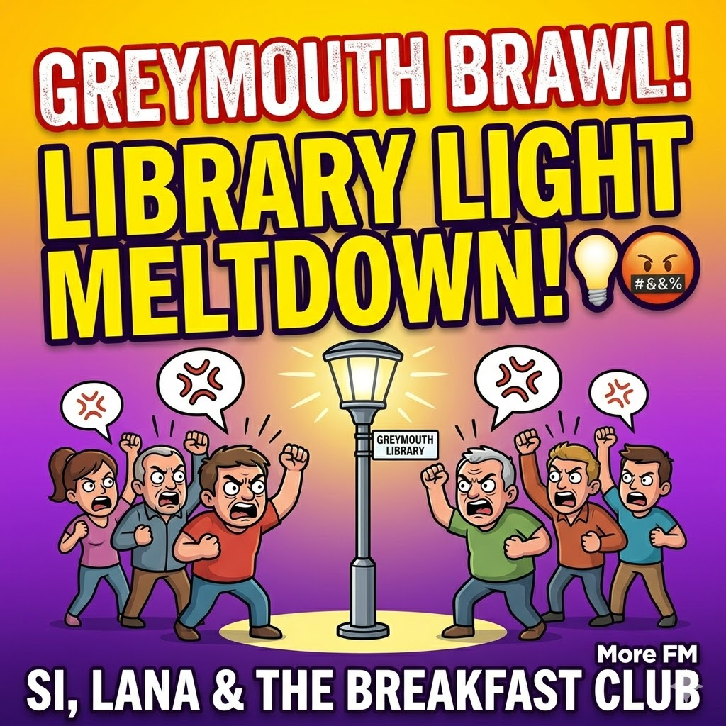 Greymouth’s 20,000-Person Brawl: The Library Light Meltdown! 💡🤬 episode artwork