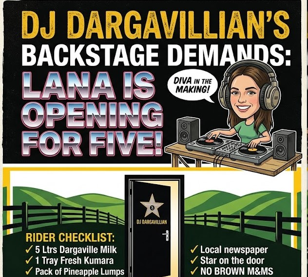DJ Dargavillian’s Backstage Demands: Lana is opening for FIVE! 🎧 episode artwork