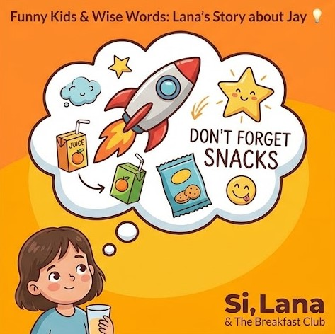 Funny Kids & Wise Words: Lana’s Story about Jay 💡 episode artwork