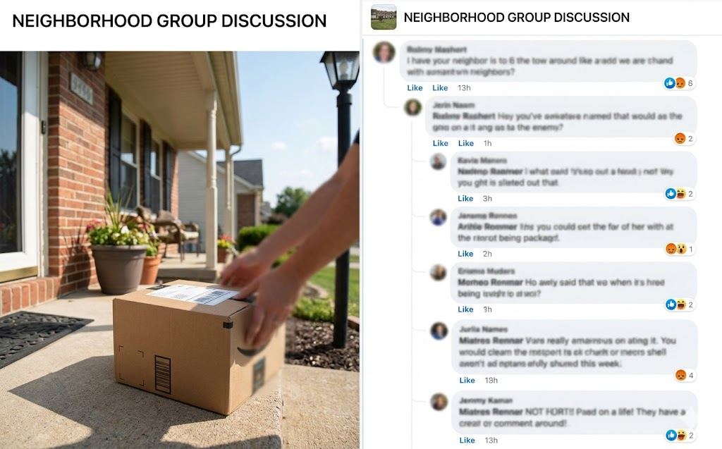 Helpful Neighbor or Package Thief? The Facebook Post Dividing 45,000 People! 📦🤬 episode artwork