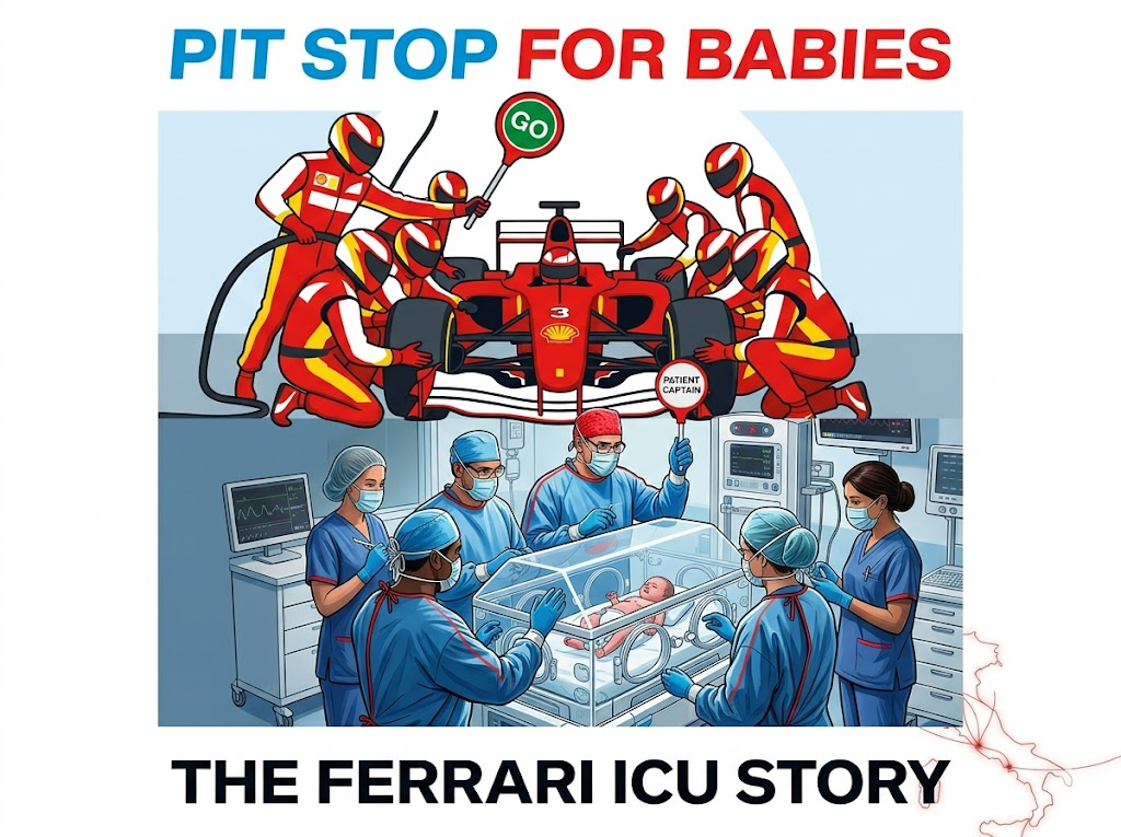 🏎️ How Ferrari’s Pit Crew Saved Lives at Great Ormond Street Hospital episode artwork