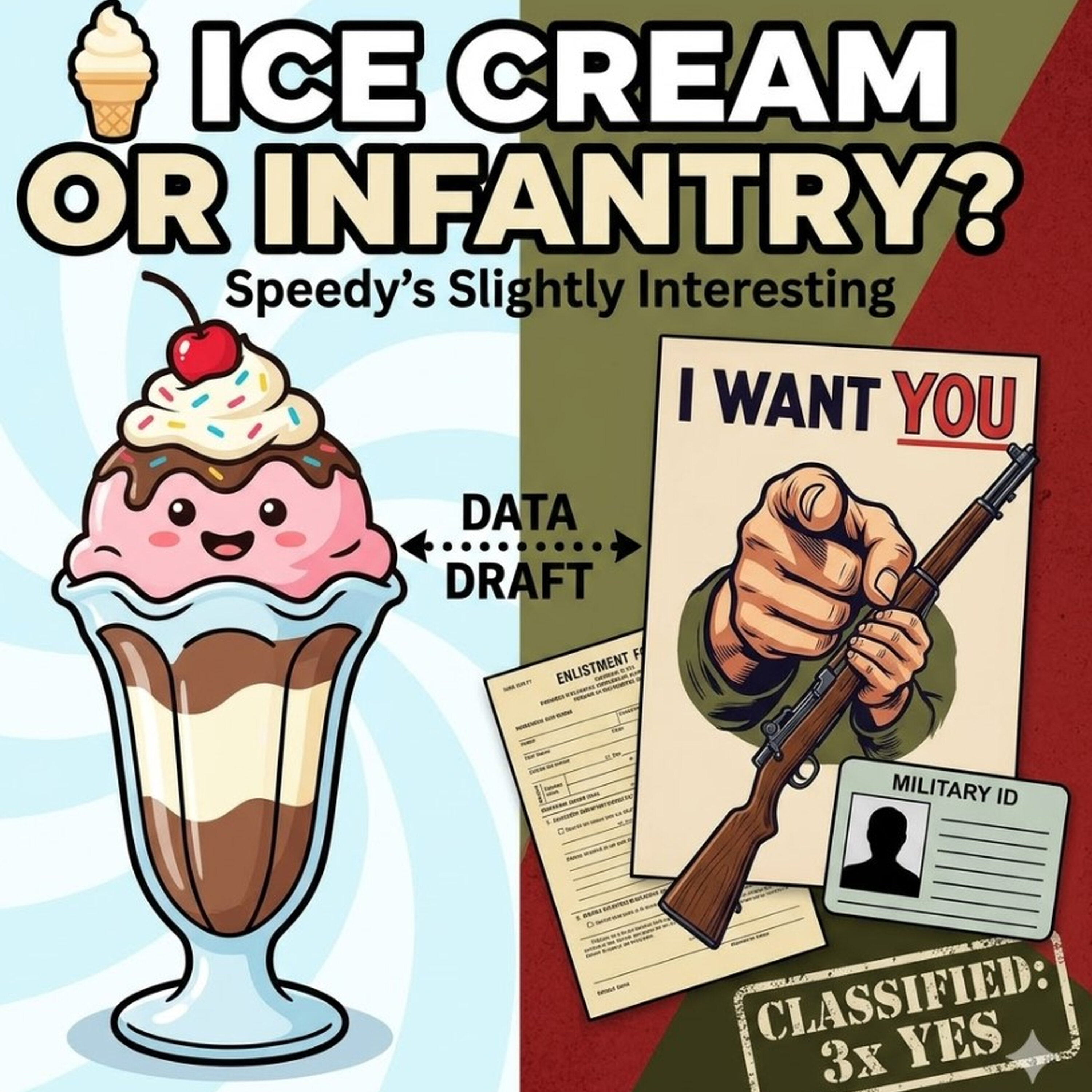 🍦 Ice Cream or Infantry? The Military’s Secret Data Trap! episode artwork