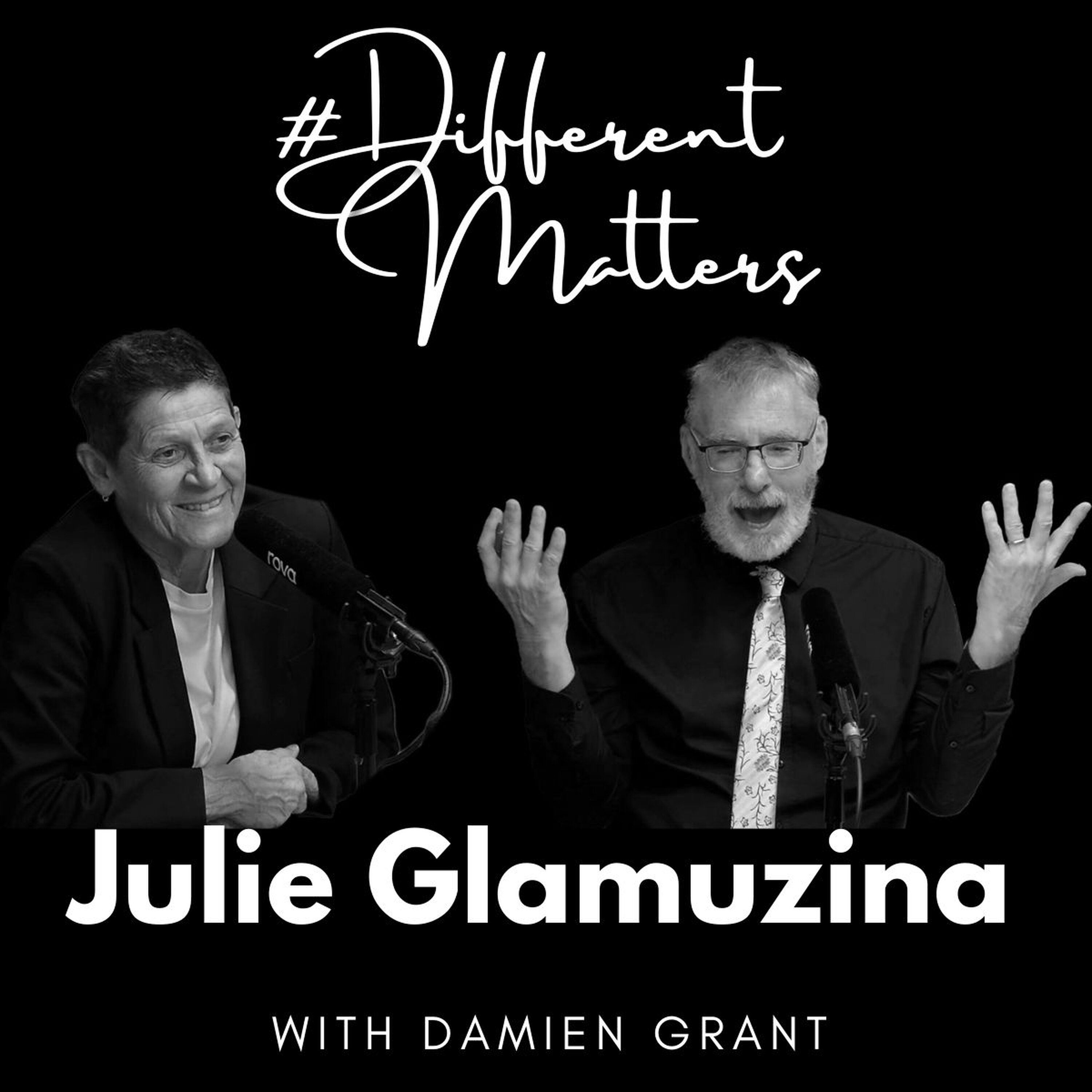 Julie Glamuzina on Different Matters, Hjilmar Dannevill, Lies and Spies