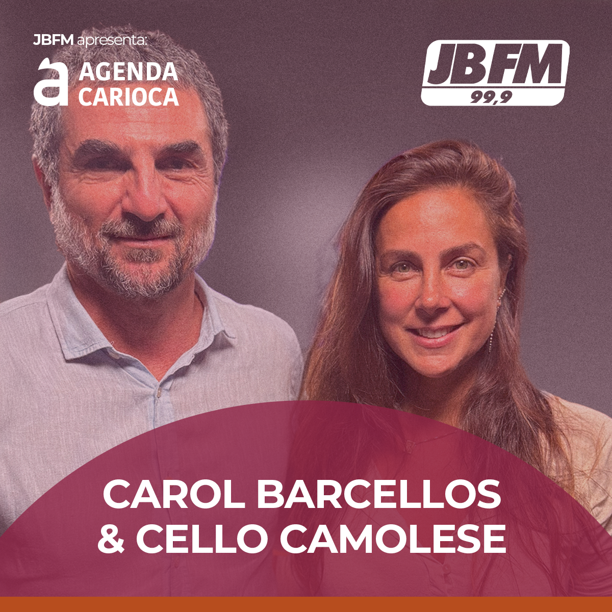 Carol Barcellos e Cello Camolese na Agenda Carioca: o lifestyle do Rio em cada passo e prato episode artwork