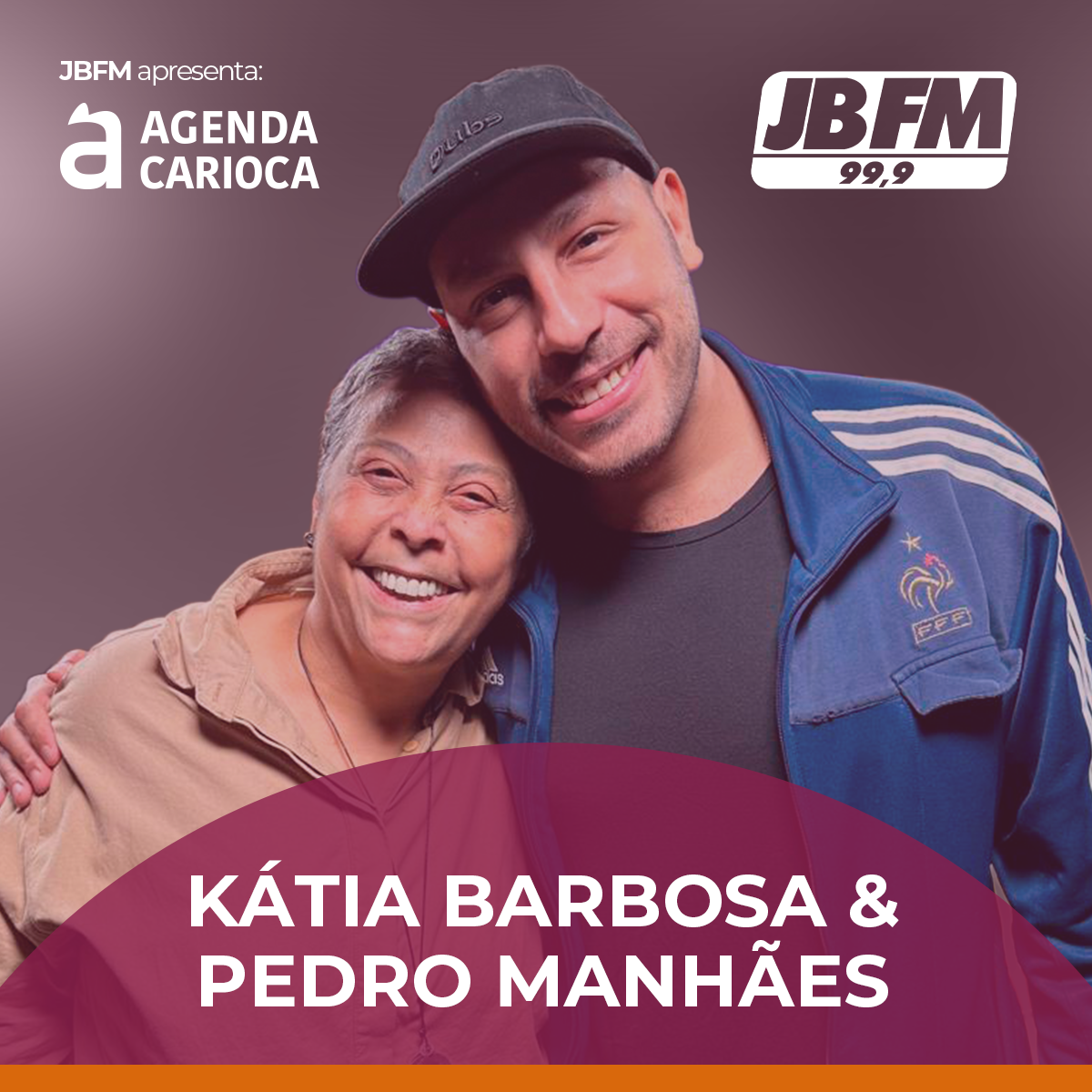 Entre a panela e o pandeiro: Kátia Barbosa e Pedro Manhães na Agenda Carioca episode artwork