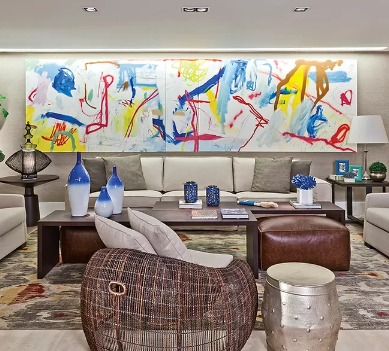 Decoração e obra de arte