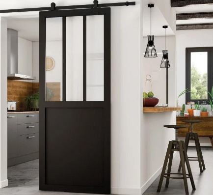 Porta de correr para apartamentos compactos