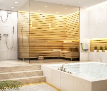 Sauna no box