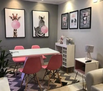 Pink na decoração