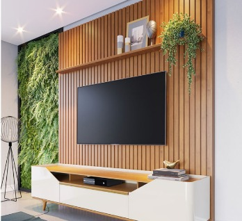 Painel ripado